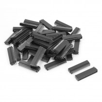 50 Pcs 2.54mm Pitch 2x22 Pin Dual Row Straight IDC Pin Headers 44 Pins