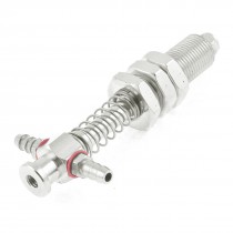 11mm x 12mm x 80mm Metal Tubular 3 Way Vacuum Cup Holder Connector