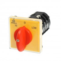 Latching 16 Terminal AC 500V 25A 3 Position Cam Combination Changeover Switch