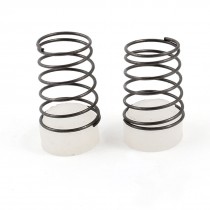 2 Pcs Rubber Metallic Seal Pads Spring Set for Air Compressor