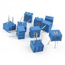 10 Pcs Cermet Trimmer Pot Potentiometer Resistors 2K Ohm 3362P-1-202