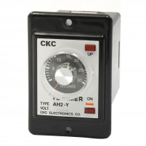 AH2-Y AC 220V 0-30s Seconds DPDT Power On Time Delay Relay Timer