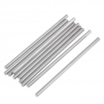 10 Pcs Metal Machinery Spare Parts Model Component Hexagon Axle