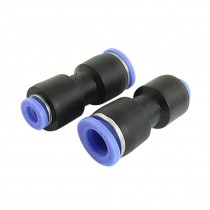 2 Pcs 6mm to 10mm Push In Straight Quick Fittings Joint Kbenv