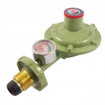21.5mm Male Thread Single Gauge LP Gas Pressure Regulator