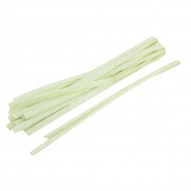 10 Pcs 9mm Dia. Electrical Wire Fiberglass Insulating Sleeving 39"