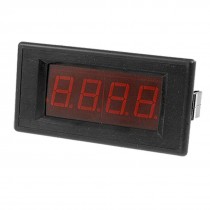 AC 0-5A 3 1/2 Red LED Digital Panel Mounting Ammeter Ampere Meter