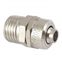 Pneumatic Tube 12.5mm Male Thread Straight Air Fitting