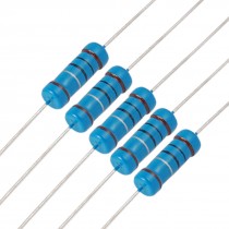 1R 1% 1 Ohm 3W Axial Lead Metal Film Resistors 100 Pcs