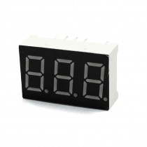 Common Anode Three Digit 7 Seg 11 Pin Red LED Display 23mmx14mm