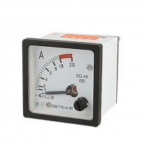 Analogue 0-10A AC Current Panel Meter Gauge SQ48