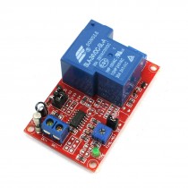 High Low Level Triggered 1Channel Time Delay Relay Module Red DC 24V