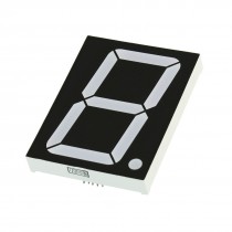 10-Pins One Digit Numeric Digital Red LED Display 86 x 65 x 11mm