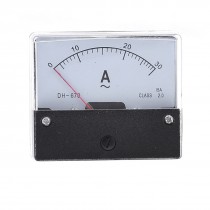 Square Panel 0-30A AC Current Ammeter Analogue Amperemeter