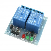 Low Level PLC Relay Module 5V DC Double Channels for Arduino TTL 51 ARM AVR