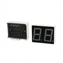 2pcs 0.56" 10 Pin DIP 2 Bit 2-Digit Common Cathode Red LED Digital Tube