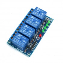 Low Level Trigger PLC Relay Module DC24V 4 Channels for Arduino AVR DSP PIC