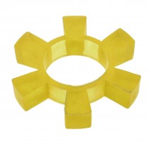Yellow Polyurethane PU 125mm Dia Coupling Buffer Coupler Damper
