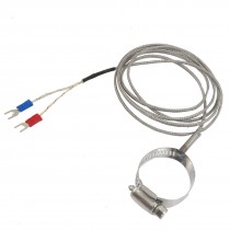 0-400 Celsius 1.5 Meters Temperature Sensor K Type Thermocouple + 1.5" Clamp