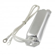 60W 120 ohm Boat Shape Aluminum Housing Case Resistor