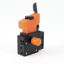 FA2-4/1BEK SPST Lock on Power Tool Pushbutton Trigger Switch Black Orange