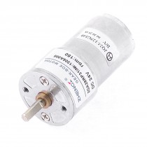 24VDC 150 RPM Output Speed Cylinder Shaped Oven Geared Motor