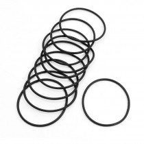 10 Pieces 32mm x 35mm x 1.5mm Black Rubber Seal O Rings Gaskets