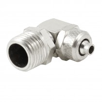 4mmx6mm 13mm Male Thread Pneumatic Air Tube Quick Coupler Connector