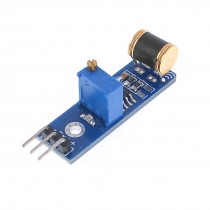 801S LM393 Single Channel Vibrate Sensor Module DC 3-5V Blue