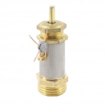 Metal 1/2" PT Thread Safety Pressure Relief Valve Gold Tone for Air Compressor