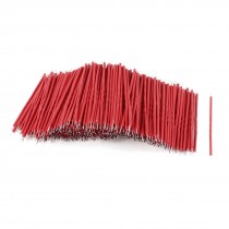 500 Pcs Red PVC Tin Plated Copper 0.3x50mm 26AWG Wire Brushless Motor Cable
