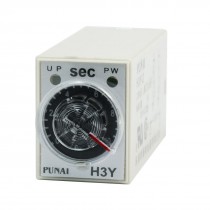 110VAC DPDT 0-10s Seconds Timing Range Timer Relay H3Y-2 8 Terminal