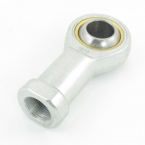 22mm Inner Diameter M22 Female Thread Rod End Bearing Silver Tone