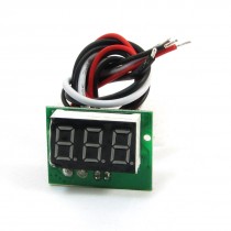 C20D Red LED Light 3-Digital Ammeter Module DC 0-5A Green