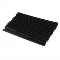 CNC Machine Fitting Folding Organ Shaped 30cm Length Dust Cover Black