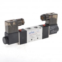 4V220 08 DC 12V 3W 2 Position 5 Way Air Control Solenoid Valve