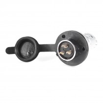 Metal Flange 20mm Round Head GX20-3 3Pin Male Aviation Plug Connector