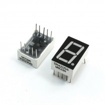 0.56" Digital Screen Red LED 1 Digit 10P Display 10 Pcs