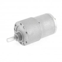 150RPM Cylinder Shape Electric Power Gearbox Geared Motor 12VDC