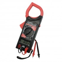 DT-266 AC/DC Electronic Tester Digital Clamp Meter with Test Probe Leads