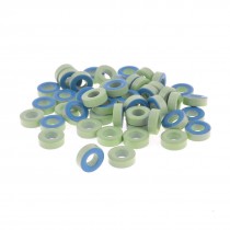 50Pcs Pale Green Blue Iron Core Power Inductor Ferrite Rings AT44-52