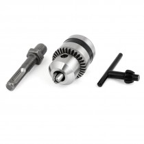 Keyed 1/2-10UNF Mount 1.5-10mm Capacity Spanner Drill Chuck