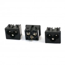 3 Pcs 250V/2.5A 125V/7A 3 Pin IEC320 C6 Male Plug AC Power Socket