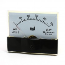 Fine Tuning Dial Panel Ampere Meter 44C2 DC 0-500mA