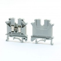 28-10AWG Wire Range Side Entry Screw Terminal Block Connector UK5N 2 Pcs