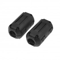 2Pcs RFI EMI Noise Filter 8.5mm Inner Diameter Ferrite Cable Clip UF90B