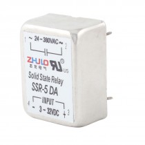 SSR-5DA 4 Pin PCB Solid State Relay 5A 3-32V DC 24-380V AC