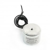 DC12V 0.42A 100N Sucked Electric Lifting Magnet Solenoid Lift Holding