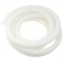 1 1/8" Wire Tubing Hose Conduit Convoluted Tube 16.4 Feet Beige