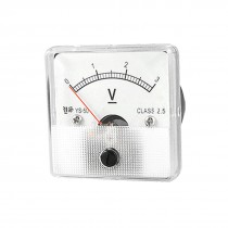 DC 3V Voltmeter Voltage Panel Meter w Installing Parts